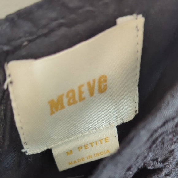 Maeve Black Eyelet Blouse - Picture 2 of 7